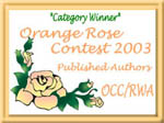 Orange Rose Contest Winner